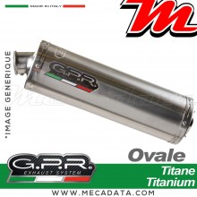 Silencieux Pot d'échappement ~ HONDA XR 600 R 1991 - 1999 ~ GPR OVAL
