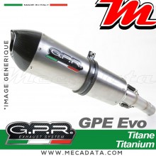Silencieux Pot d'échappement ~ KAWASAKI ER 6 N - F 2012 - 2016 ~ GPR GPE EVO