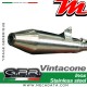 Silencieux Pot d'échappement ~ KAWASAKI NINJA 650 2017 ~ GPR VINTACONE - 2 en 1