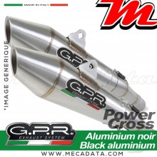 Silencieux Pot d'échappement ~ KAWASAKI ZZR 1400 2012 - 2016 ~ GPR POWER CROSS