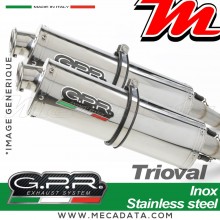 Silencieux Pot d'échappement ~ KAWASAKI ZZR 1400 2012 - 2016 ~ GPR TRIOVAL - Version RACING