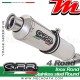 Ligne complète d'échappement ~ MBK SKYLINER 250 1999 - 2006 ~ GPR 4ROAD ROUND