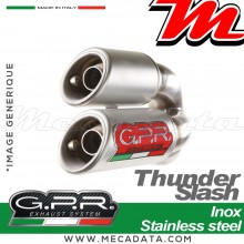 Silencieux Pot d'échappement ~ MV AGUSTA BRUTALE 920 2010 - 2011 ~ GPR THUNDERSLASH - Version RACING
