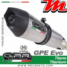 Ligne complète d'échappement ~ SUZUKI DRZ 400 SM 2005 - 2010 ~ GPR GPE ANNIVERSARY - Version RACING