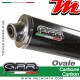 Silencieux Pot d'échappement ~ SUZUKI GSX-R 600 SRAD 1996 - 2000 ~ GPR OVAL