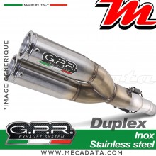 Silencieux Pot d'échappement ~ SUZUKI GSX-S 1000 F 2015 - 2017 ~ GPR DUPLEX