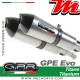 Silencieux Pot d'échappement ~ TRIUMPH STREET TRIPLE 2007 - 2012 ~ GPR GPE EVO