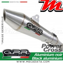 Silencieux Pot d'échappement ~ TRIUMPH TIGER 800 XRx 2011 - 2016 ~ GPR POWER CROSS