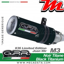 Silencieux Pot d'échappement ~ BENELLI TRE K 1130 2006 - 2016 ~ GPR M3 JOAN MIR LIMITED EDITION