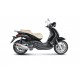 Echappement Akrapovic Piaggio BEVERLY 400 ie 07-13 SPI4SO2HRSS