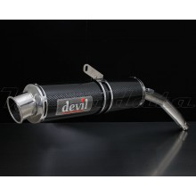 Silencieux Pot échappement Devil RACER Carbone Honda Varadero 2000+