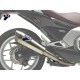 Silencieux Pot échappement Termignoni Inox HONDA NC 700 D Integra 2012-2014 (H105080ICI)