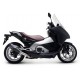 Silencieux Pot échappement Termignoni Titane/Carbone HONDA NC 700 D Integra 2012-2014 (H105080TC)