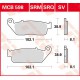 Plaquettes de frein Avant TRW Lucas MCB 598 SV pour Honda CBR 400 RR NC29 89-