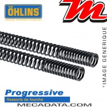 Ressorts de Fourche Ohlins ~ KAWASAKI VN 2000 2004 - 2009 ~ Progressifs Tarage 7.0-13.0