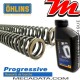 Ressorts de Fourche Ohlins ~ KAWASAKI VN 900 CLASSIC 2006 - 2009 ~ Progressifs Tarage 4.5-10.5