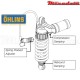 Amortisseur Ohlins ~ BMW K 1300 S (2008-2014) ~ BM 446 PFP (S46PR1C1S) - Arrière