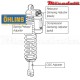 Amortisseur Ohlins ~ GAS GAS EC 250 (2002-2011) ~ GG 1182 PFP (S46PR1C1)